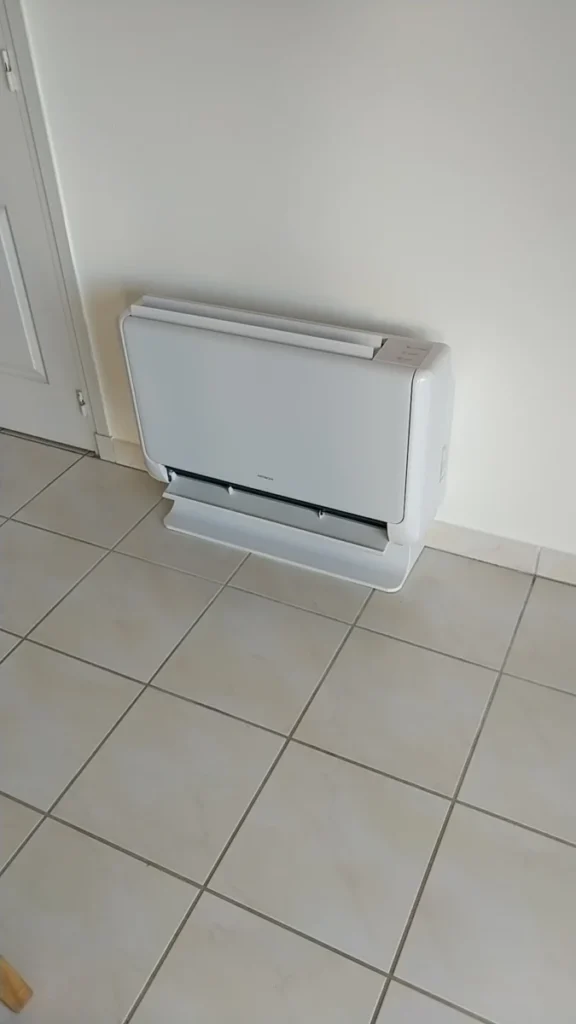 Installation dune climatisation reversible a Olemps 2