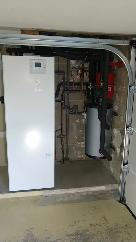 Installation dune pompe a chaleur a Magrin 1