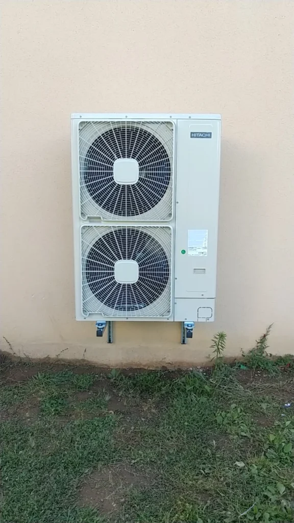 Installation dune pompe a chaleur a Magrin 2