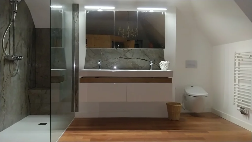 Renovation dune salle deau a Marcillac Vallon 7